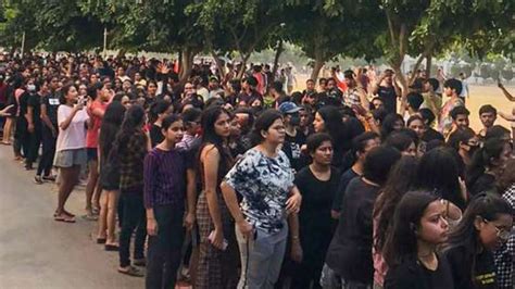 After Chandigarh University video leak case, now students protest at.